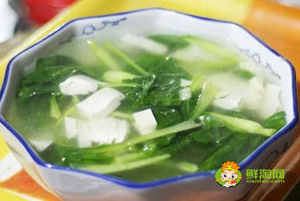 家常豆腐湯菠菜怎么做好喝，科學(xué)證實(shí)豆腐菠菜可以一起吃很好吃！