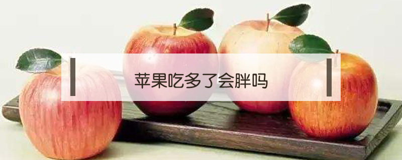 蘋果吃多了會(huì)胖嗎