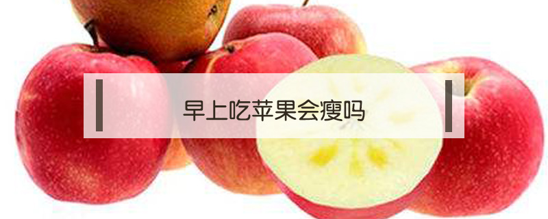 早上吃蘋果會瘦嗎