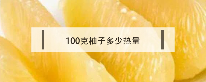 100克柚子多少熱量