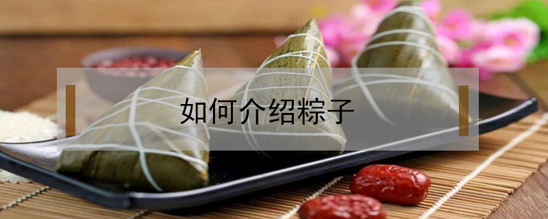 如何介紹粽子