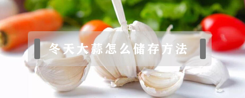 冬天大蒜怎么儲(chǔ)存方法