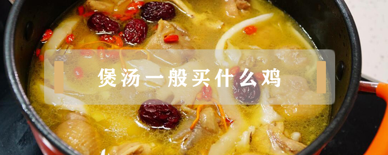 煲湯一般買(mǎi)什么雞