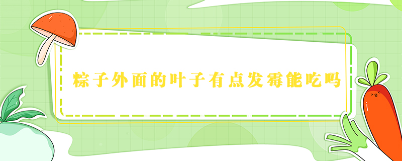粽子外面的葉子有點發霉能吃嗎