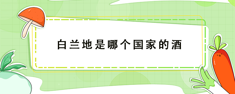 白蘭地是哪個(gè)國(guó)家的酒